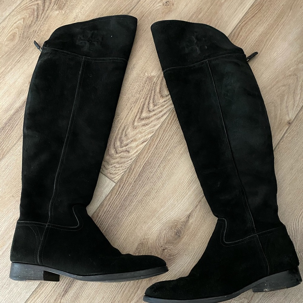 Tory Burch thigh high boots